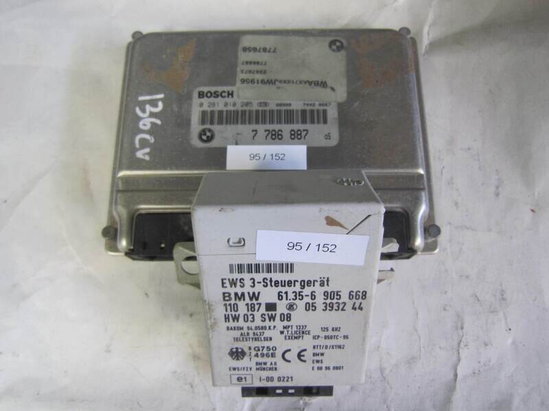 95-152 Kit Motore BMW 0 281 010 205 0281010205 7 786 887 7786887 7787658 61.35-6 905 668 HW 03        SW 08 Diesel SERIE 3 320 2.0