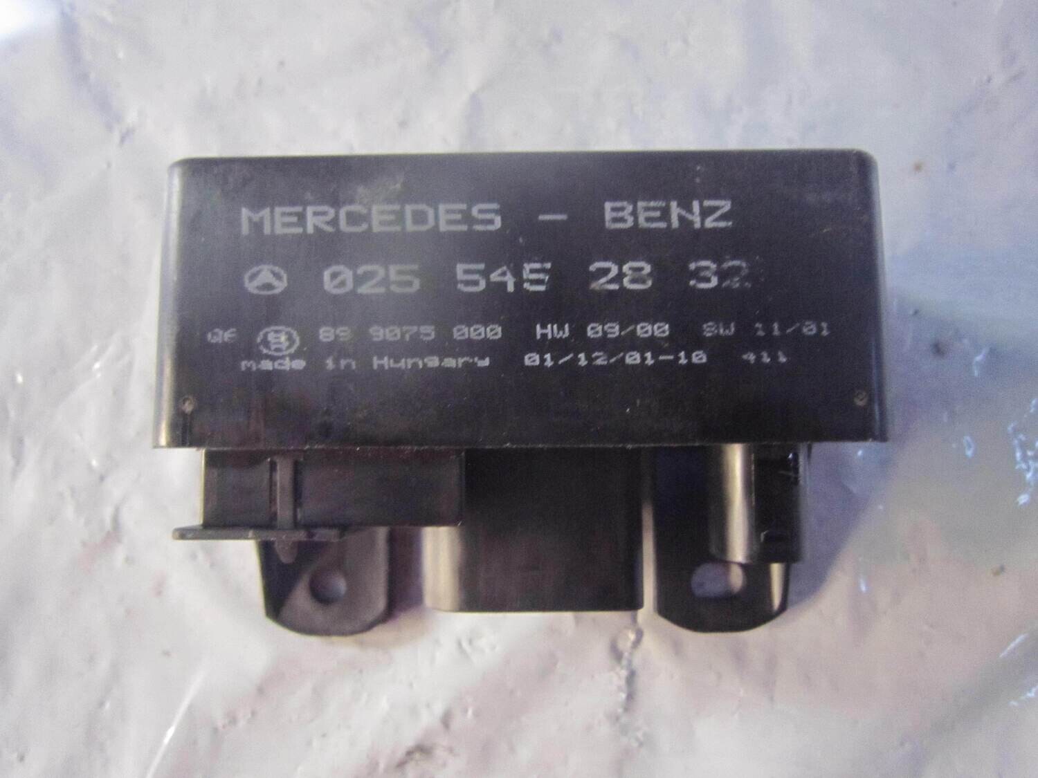 91-44 Rele' Candeletta Mercedes 025 545 28 32 0255452832 HW 09/00 SW 11/01   MERCEDES DIESEL VARIE