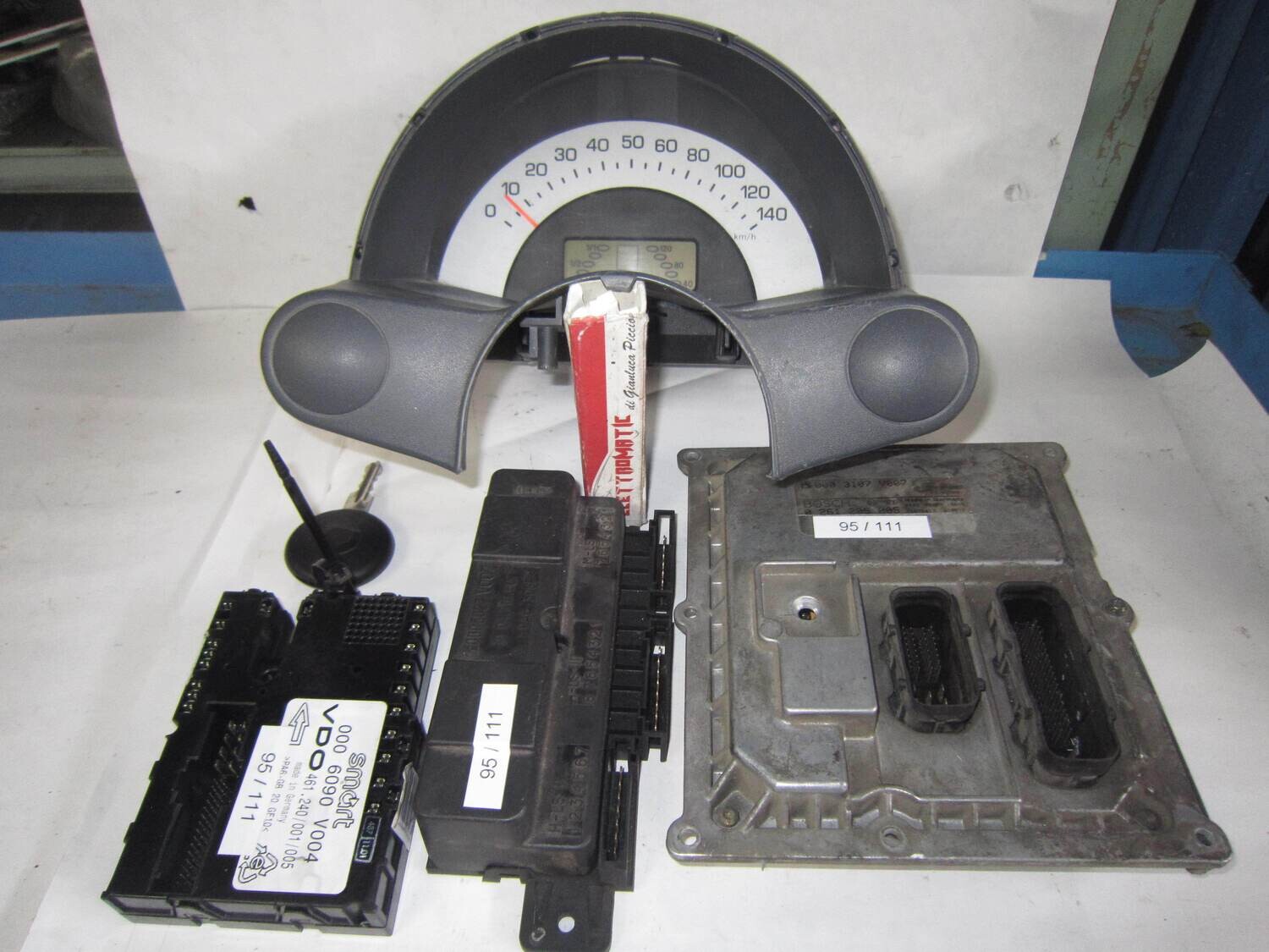 95-111 Kit Motore Smart 0 261 205 005 0003107V007 0006090V004 0003027V007 88546046 Benzina FORTWO 450 0.6