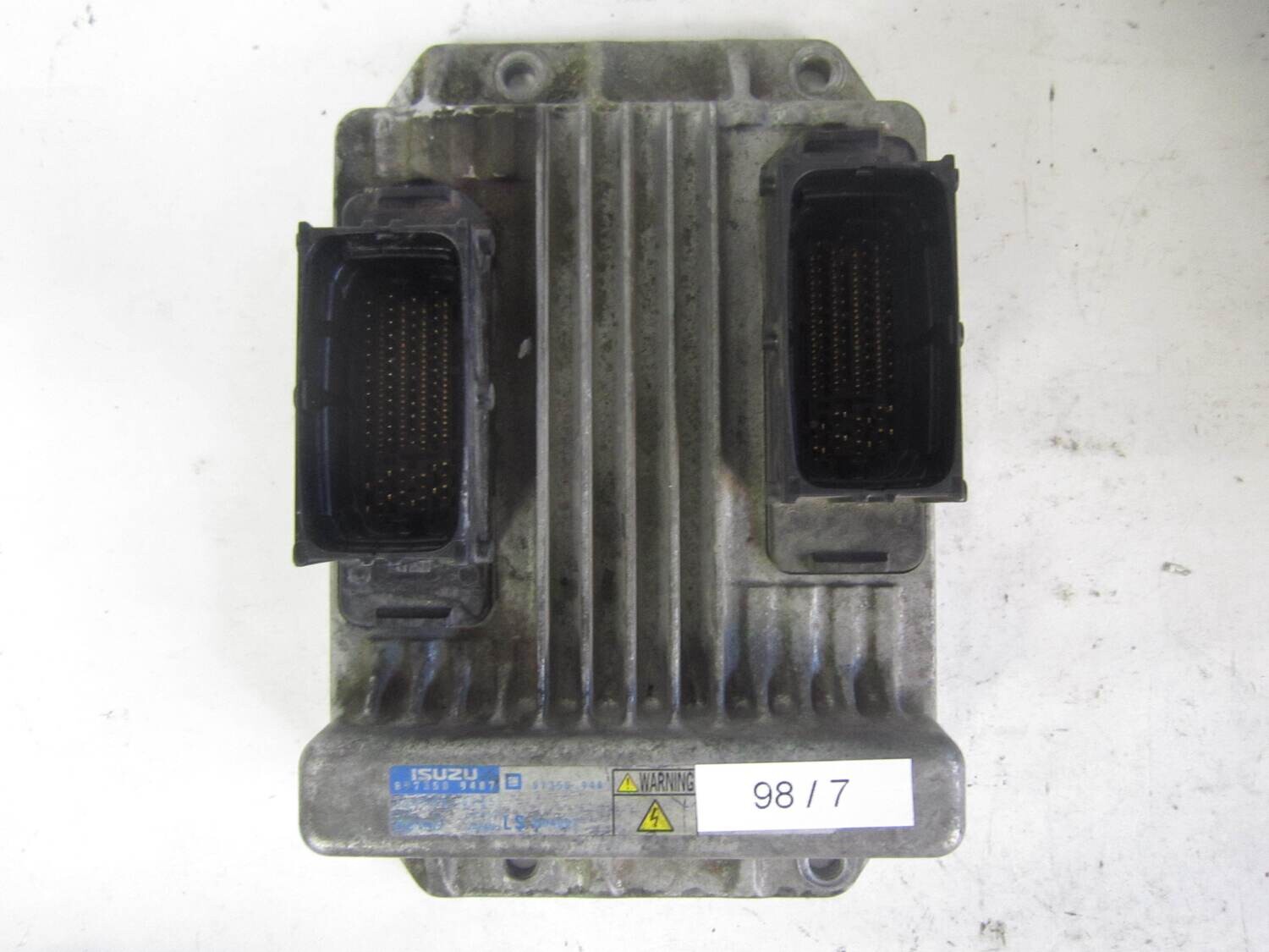 98-7 Centralina Motore Denso 897350 9487 112500 0165 97350 948 OPEL Diesel MERIVA 1.7