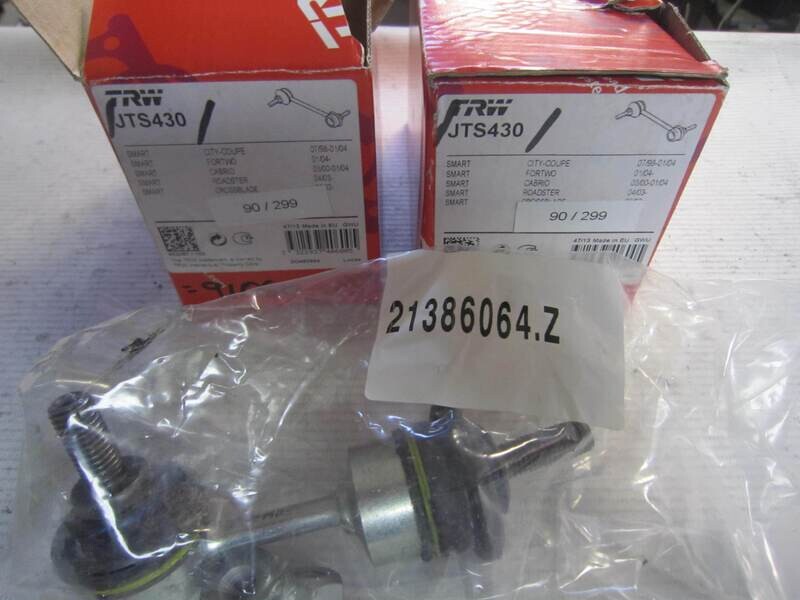 90-299 Barra Torsione Sterzo TRW JTS430 21386064.Z 21386064Z PRODOTTO  NUOVO SMART VARIE