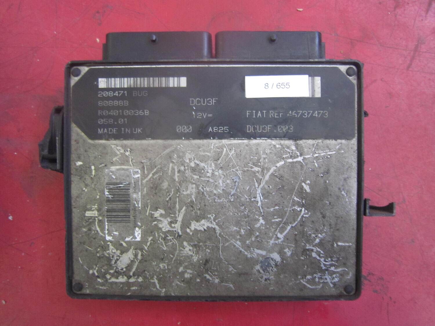 8-655 Centralina Motore Lucas 46737473 R04010036B DCU3F.003 ALFA ROMEO / FIAT / LANCIA Diesel DOBLO' 1.9