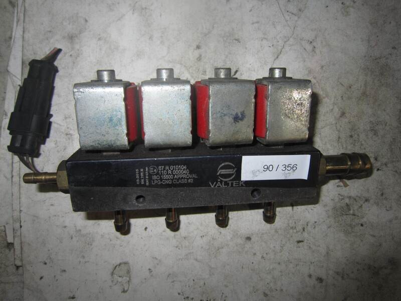 90-356 Rampa Iniettori GPL Valtek 67r010104 110r000040 lpg-cng Benzina/GPL