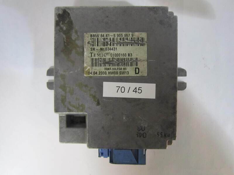 70-45 Modulo di Controllo Temic 01000160B3 01000160 B3 6 905 967 9 69059679       BMW  VARIE