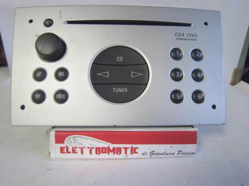 20-30 Autoradio Siemens  330886636 CDR2005        OPEL  MERIVA