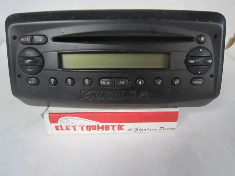 20-27 Autoradio Blaupunkt 8158P632576120858 815 8P6325 7 6120858 7 646 325 616 7646325616      FIAT  MULTIPLA