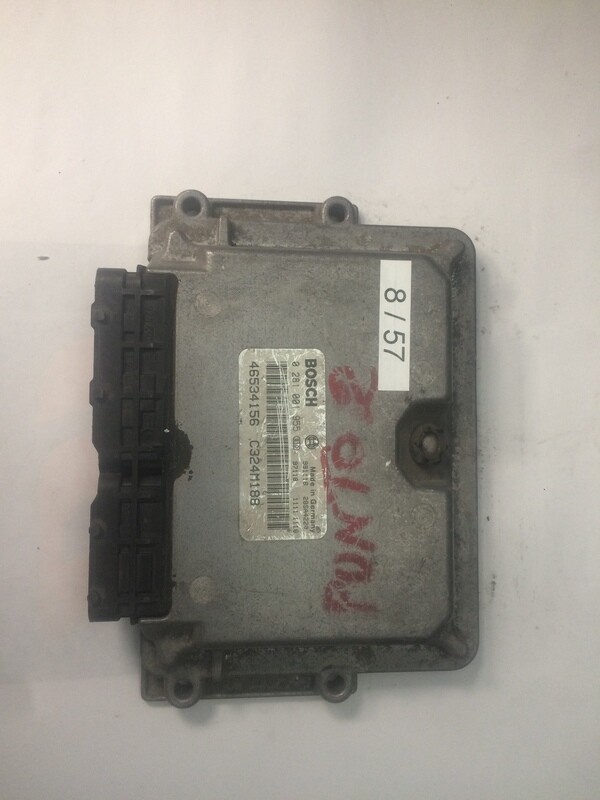 8-57 Centralina Motore Bosch 0281001955 0 281 001 955 46534156  28SA4220  C324N188    ALFA ROMEO / FIAT / LANCIA  PUNTO 1.9 JTD