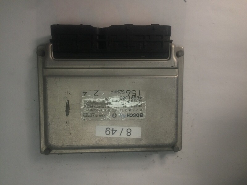 8-49 Centralina Motore Bosch 0281010741 0 281 010 741 46801303  28SA5661  15652WAV     156 2.4 JTD