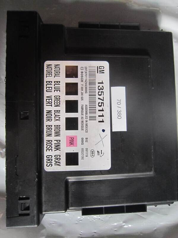 70-380 Centralina Modulo Confort Bosch 13575111 OPEL Diesel ASTRA