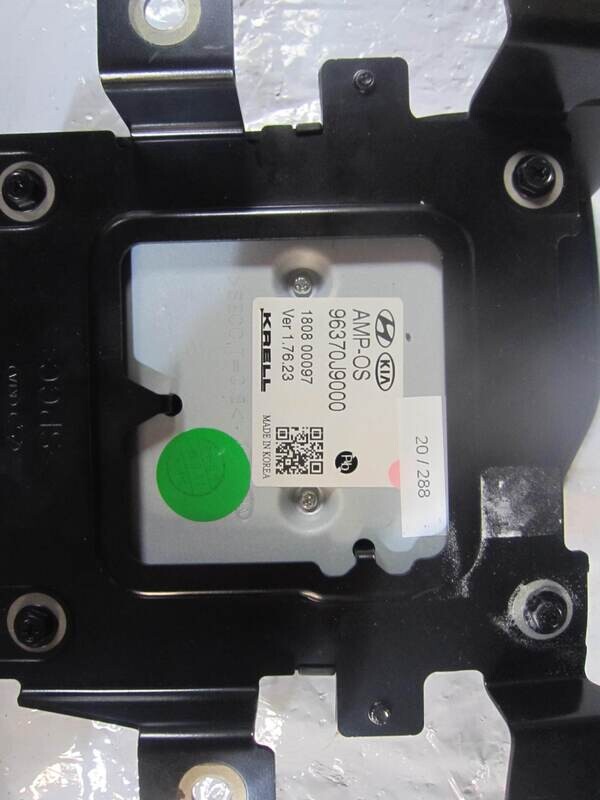 20-288 Amplificatore Audio Hyundai 96370J9000 1808 00097 180800097 AMP-OS VER 1.76.23 Generica KONA