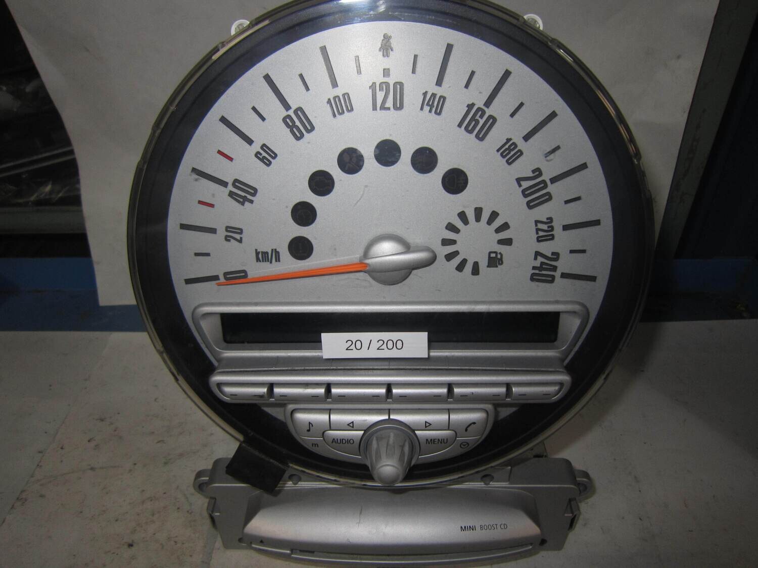 20-200 Consolle Comandi Centrale Alpine RADIO 2 CD 73 RADIO2CD73 3450803 65.12-3450803-02 MINI  ONE