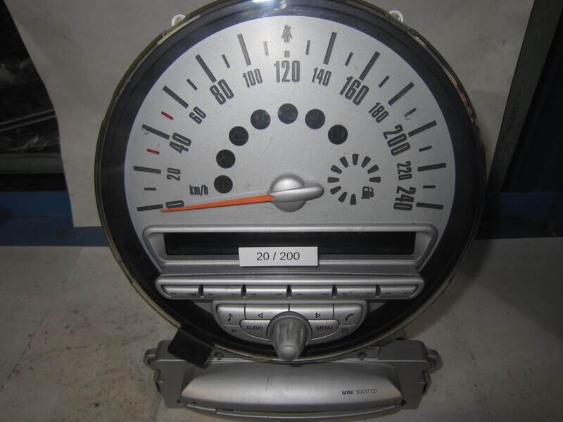20-200 Consolle Comandi Centrale Alpine RADIO 2 CD 73 RADIO2CD73 3450803 65.12-3450803-02 MINI  ONE
