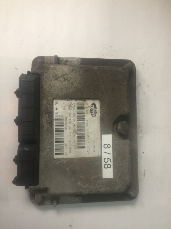 8-58 Centralina Motore Magneti Marelli  55187372 61600.627.05 6160062705   IAW 4AF.M9 IAW4AFM9   ALFA ROMEO / FIAT / LANCIA 1 600 S SX VAN