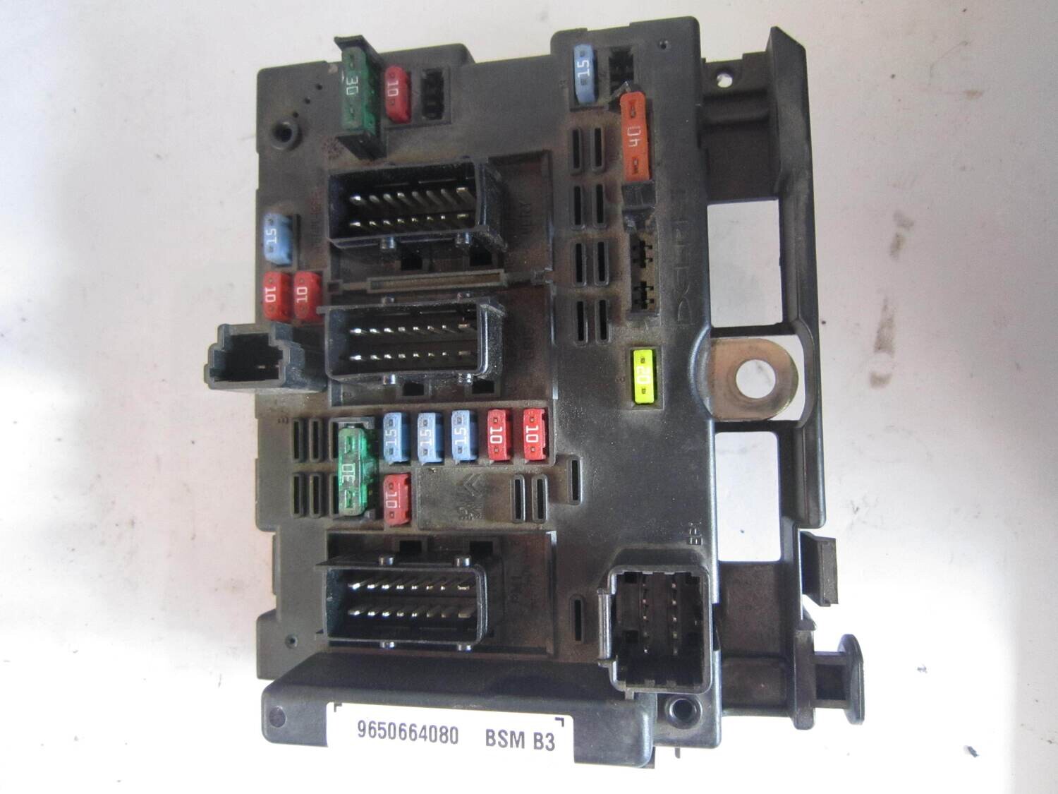 50-190 Body Computer Delphi 9650664080 BSM B3 BSMB3 CITROEN / PEUGEOT Diesel VARIE