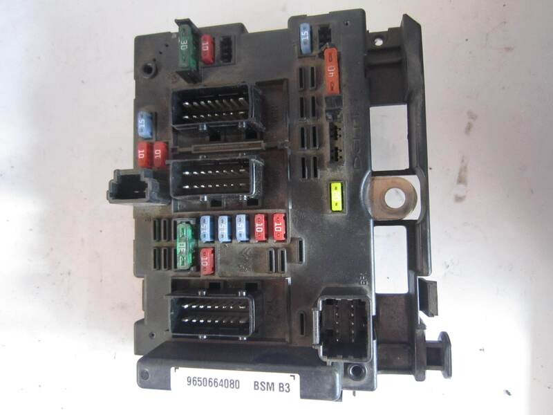 50-190 Body Computer Delphi 9650664080 BSM B3 BSMB3 CITROEN / PEUGEOT Diesel VARIE