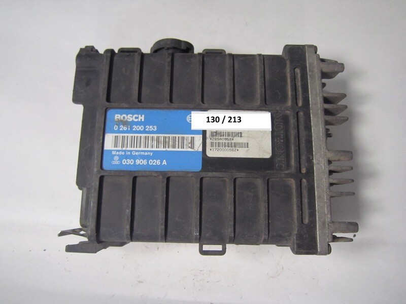 130-213 Centralina Motore Bosch 0 261 200 253 0261200253 030 906 026 A 030906026A VOLKSWAGEN Benzina POLO 1.1