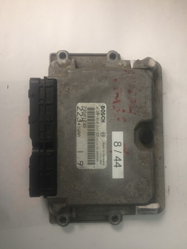 8-44 Centralina Motore Bosch 0281010344 0 281 010 344 73501235  28SA5561  22341WAA     DOBLO 1.9 JTD