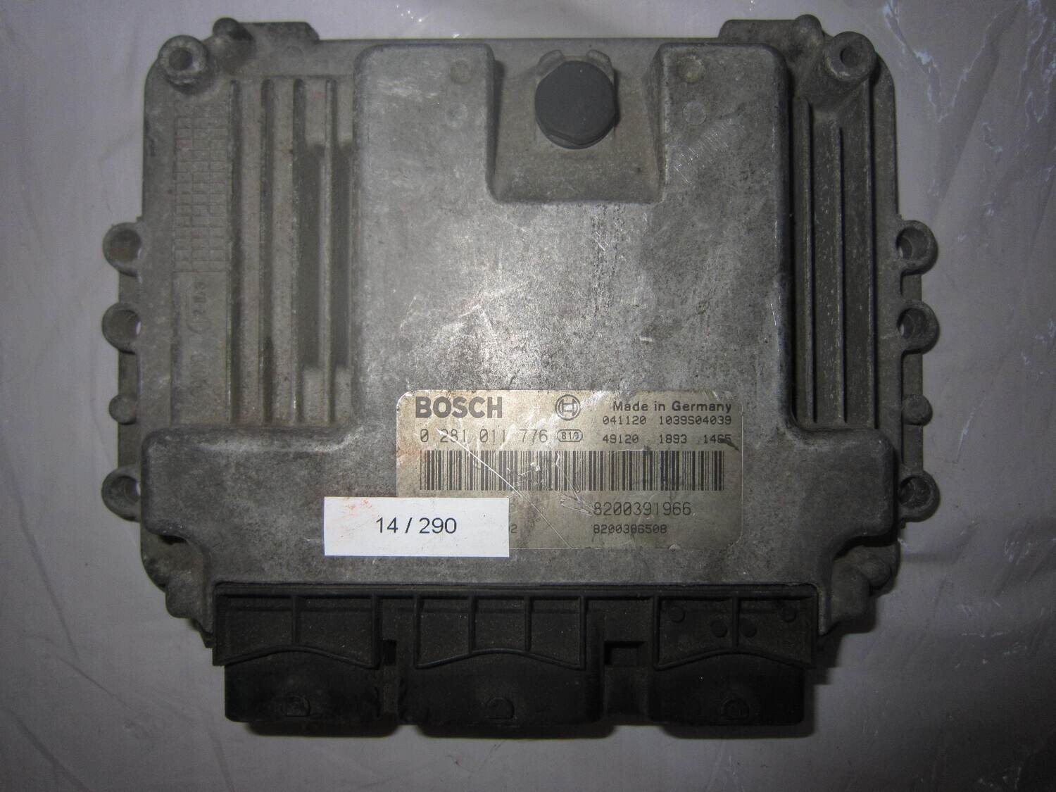 14-290 Centralina Motore Bosch 0 281 011 776 0281011776 8200391966 1039S04039 8200386508 RENAULT Diesel MEGANE SCENIC 1.9