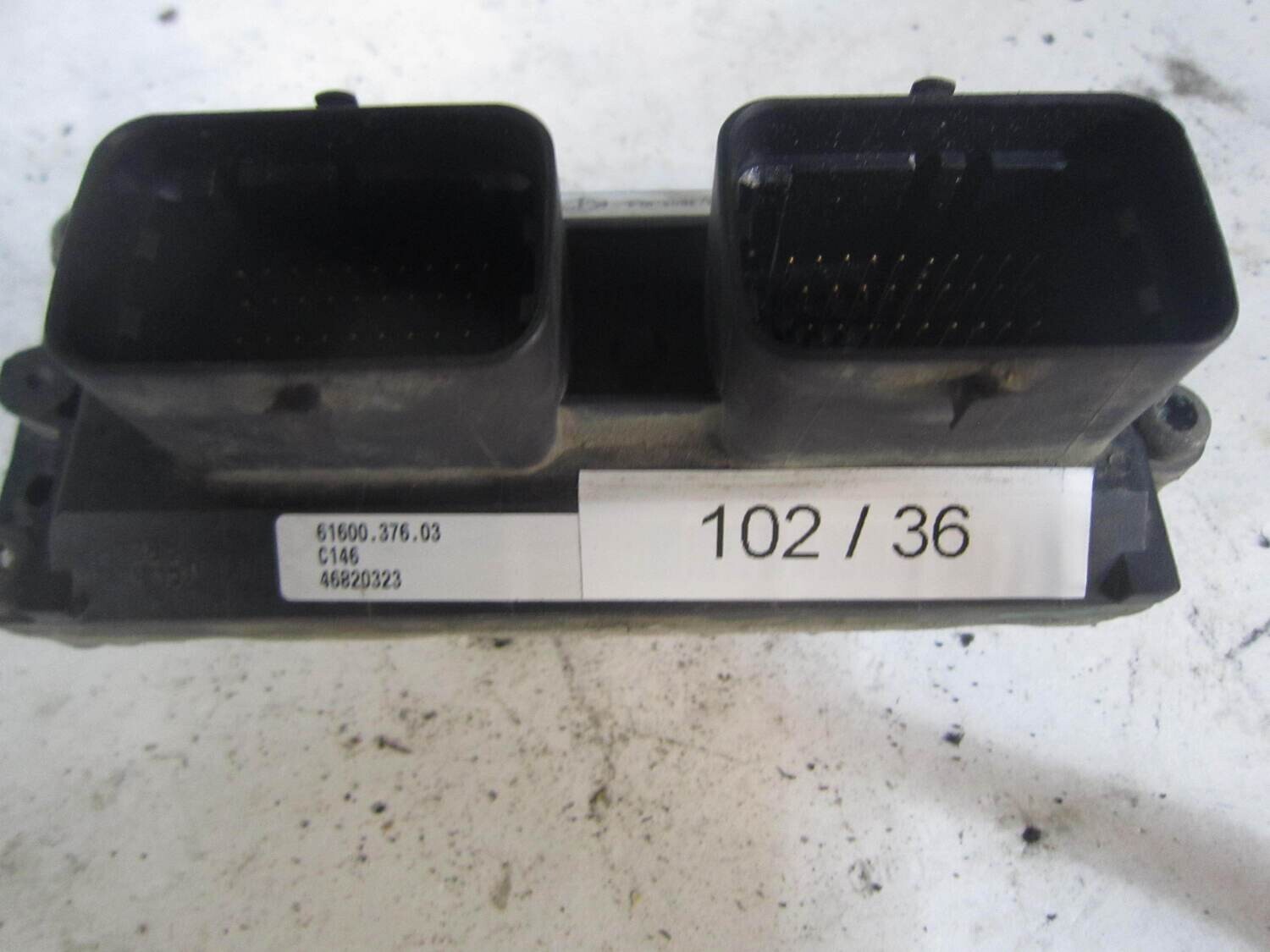 102-36 Centralina Motore Magneti Marelli 46820323 61600.376.03 6160037603 IAW 59F.M3 HW023/3804-ML4 C146 ALFA ROMEO / FIAT / LANCIA Benzina PUNTO