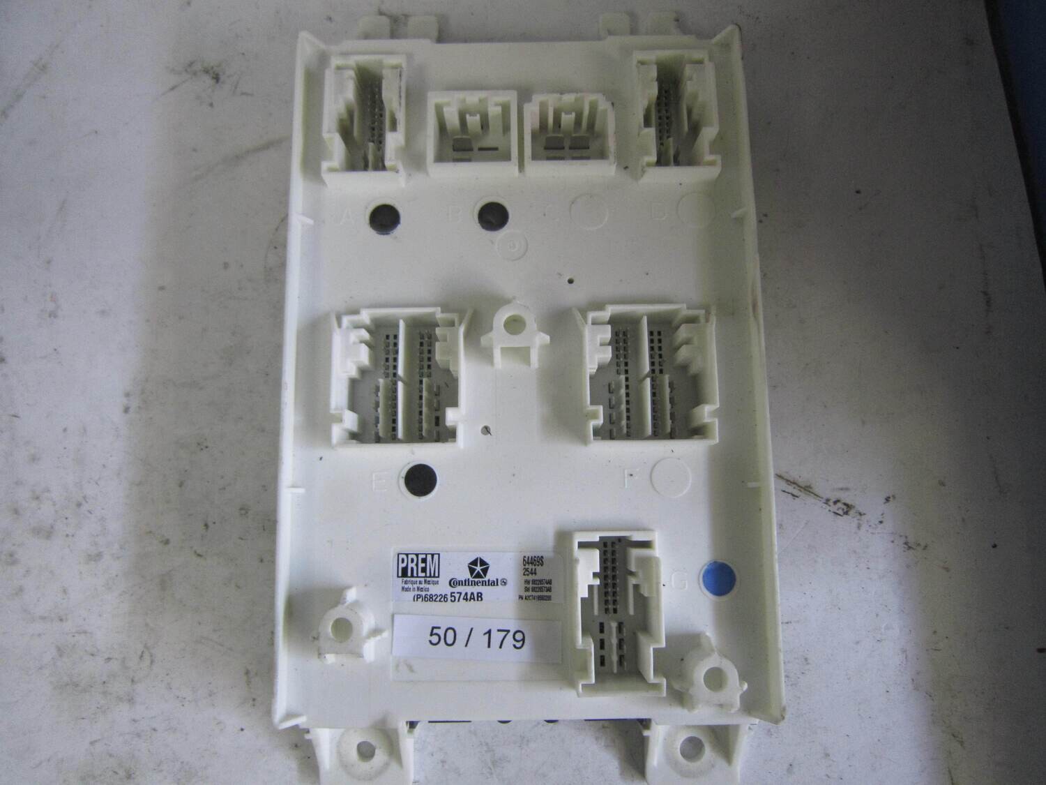 50-179 body computer continental 68226 574ab 64469s 2544    alfa romeo / fiat / lancia freemont