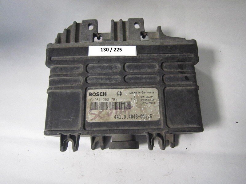 130-225 Centralina Motore Bosch 0 261 200 791 0261200791 441.0.4046-011.6 441040460116 26SA3398 SKODA Benzina FAVORIT 1.9