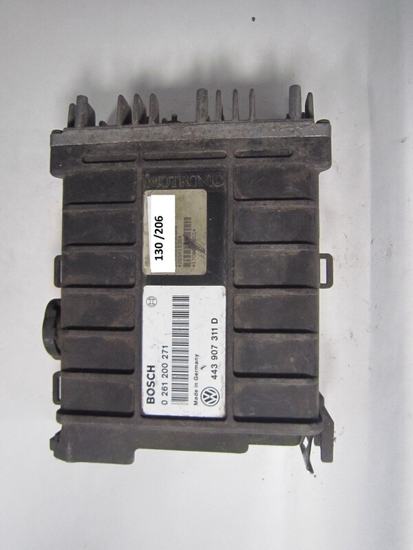 130-206 Centralina Motore Bosch 0 261 200 271 0261200271 443 907 311 D 443907311D VOLKSWAGEN Benzina PASSAT 1.8