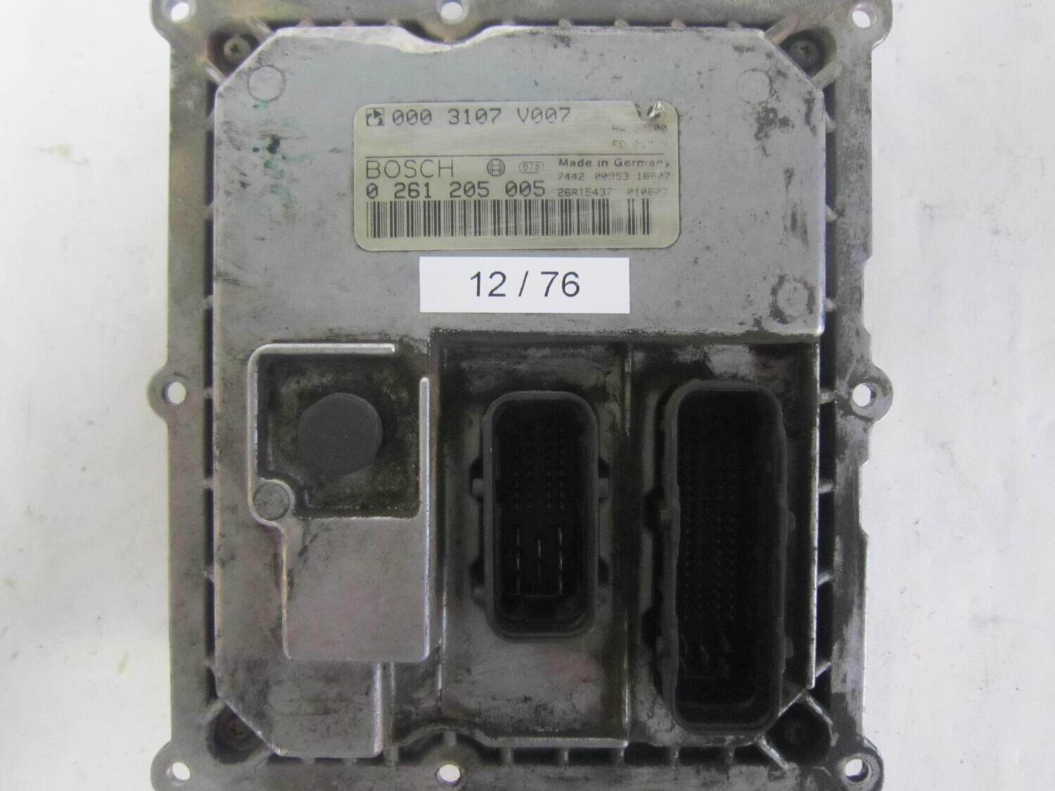 12-76 Centralina Motore Bosch 0 261 205 005 0261205005 000 3107 V007 0003107V007 26RT5497 SMART Benzina 450 0.7