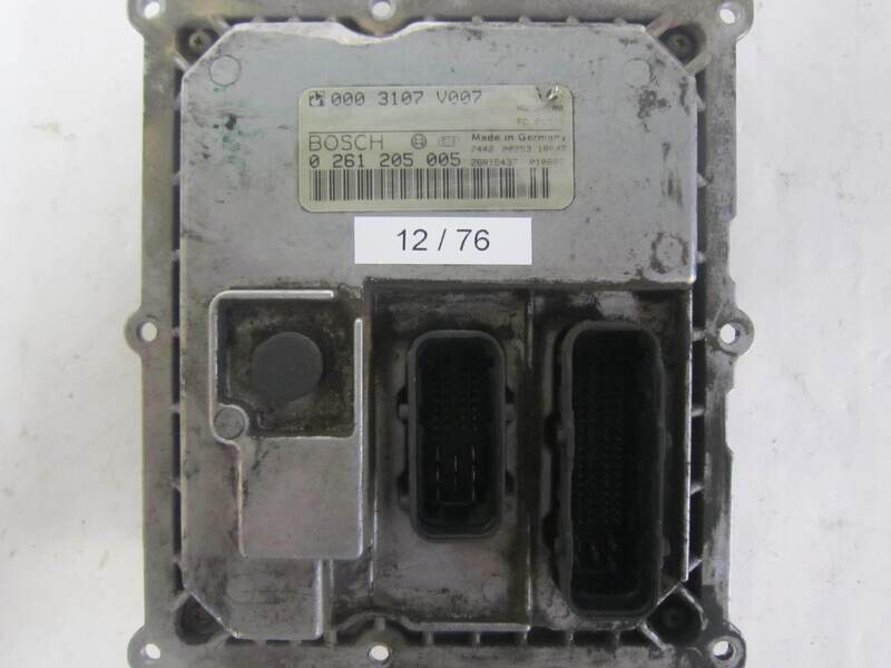 12-76 Centralina Motore Bosch 0 261 205 005 0261205005 000 3107 V007 0003107V007 26RT5497 SMART Benzina 450 0.7