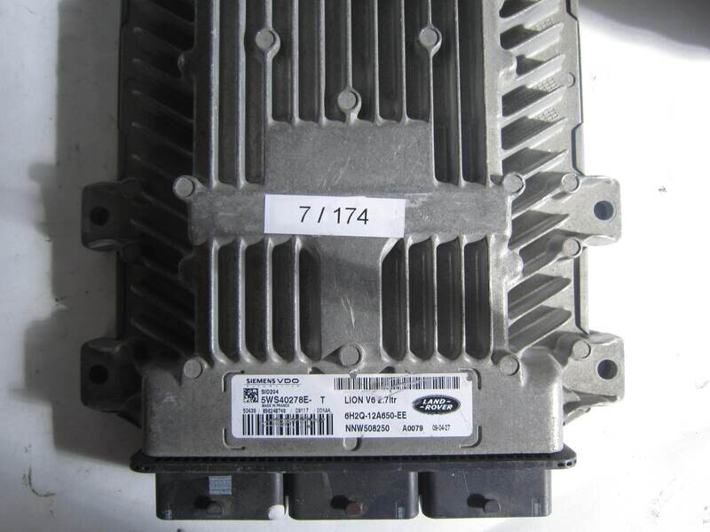 7-174 Centralina Motore Siemens 5WS40278ET 5WS40278E-T NNW508250  SID204      LAND ROVER  Range Rover Sport 2.7