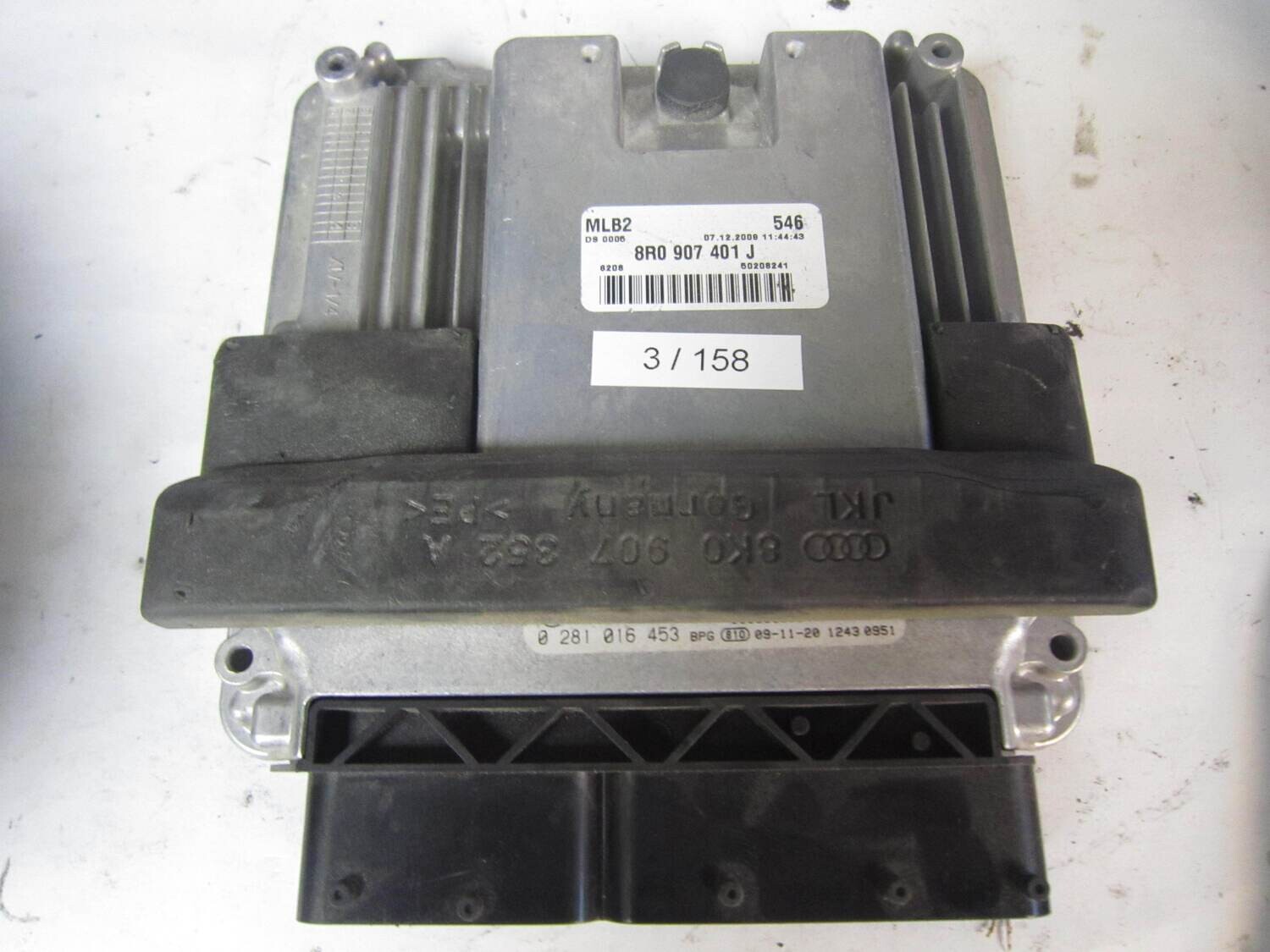 3-158 Centralina Motore Bosch 0 281 016 453 0281016453 8R0 907 401 J 8R0907401J EDC17CP14 AUDI Diesel A 4 A 5 3.0