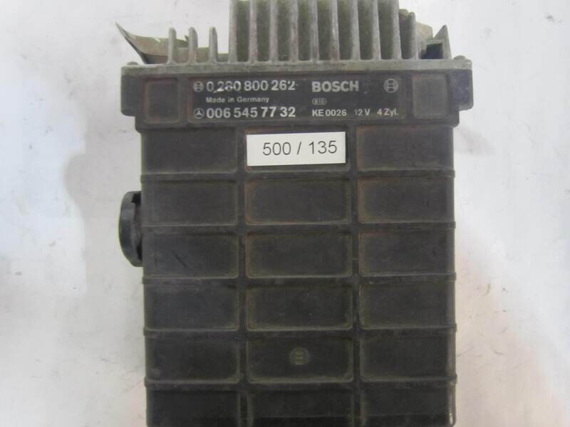 500-135 Centralina Motore Bosch 0280800262 0 280 800 262 006 545 77 32 0065457732       MERCEDES BENZ  190 E