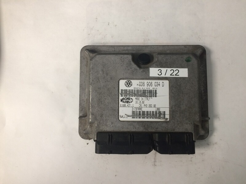 3-22 Centralina Motore MAGNETI MARELLI 036906034D IAW4LV.L 61600.437.11 VOLKSWAGEN SEAT LEON VW POLO 1.4 AUA 1.6