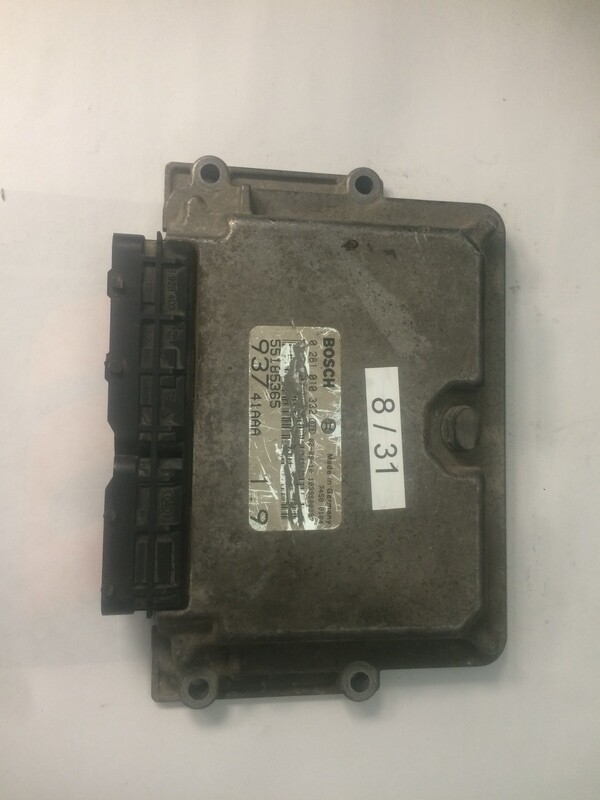 8-31 Centralina Motore Bosch 0281010332 0 281 010 332 55185365  1039S00957    937 41AAA 93741AAA  147 1.9 jtd