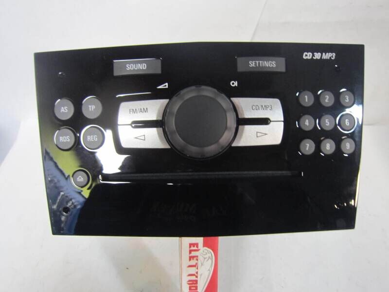 20-95 Autoradio Delphi 497316088 497 316 088 13254192        OPEL NUOVO CORSA/  MERIVA