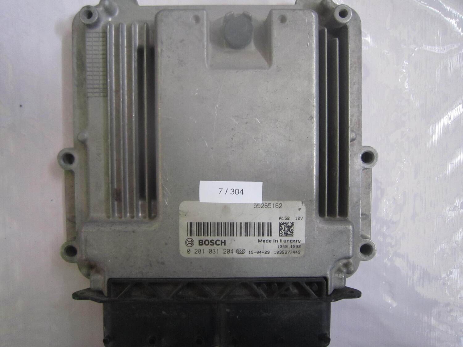 7-304 Centralina Motore Bosch 0 281 031 204 0281031204 55265162 1039S93127 JEEP Diesel RENEGATE 1.6