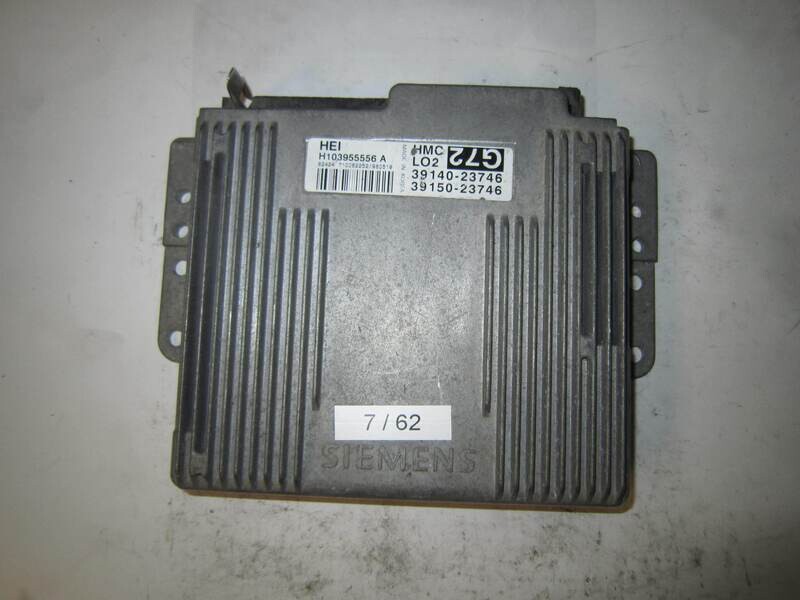 7-62 Centralina Motore Siemens H103955556A H103955556 A 39140-23746 3914023746 39150-23746 3915023746     HYUNDAI  Coupe 1.6 16V