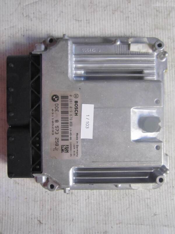 1-103 Centralina Motore Bosch 0 281 019 679 0281019679 DDE 8573258 DDE8573258 1039S61195 BMW Diesel SERIE 1