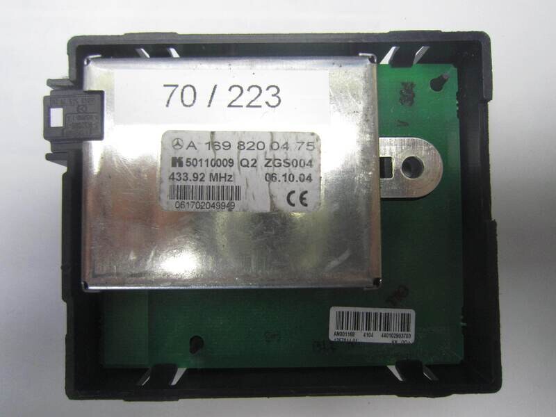 70-223 Modulo Antenna Mercedes Benz A 169 820 04 75 A1698200475 50110009 Q2 ZGS004 Generica CLASSE  A