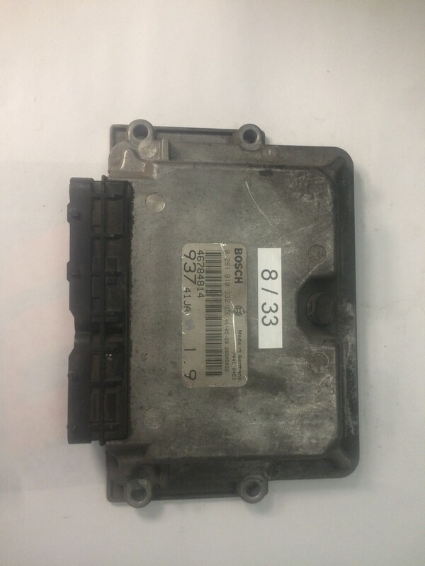 8-33 Centralina Motore Bosch 0281010332 0 281 010 332 46784814  28SA5026       147 1.9 jtd