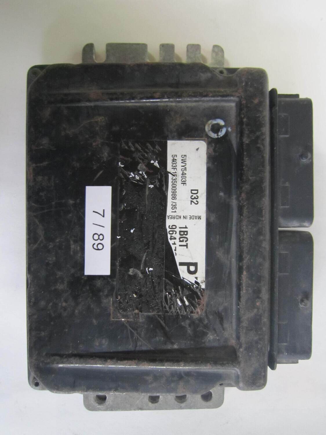 7-89 Centralina Motore Chevrolet  5WY5403F 96417290  1BGT PZ 1BGTPZ D32    CHEVROLET  MATIZ 0.8