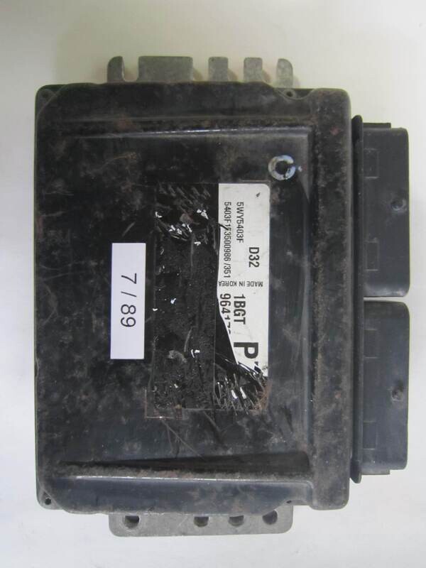 7-89 Centralina Motore Chevrolet  5WY5403F 96417290  1BGT PZ 1BGTPZ D32    CHEVROLET  MATIZ 0.8