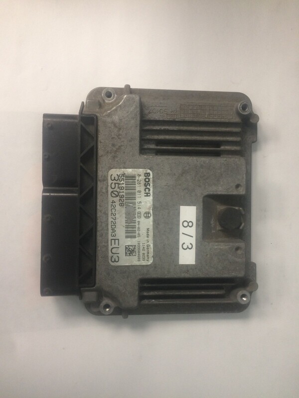 8-3 Centralina Motore Bosch 0281011514 0 281 011 514 551919928  1039S04609  ALFA ROMEO / FIAT / LANCIA  1.9 JTD