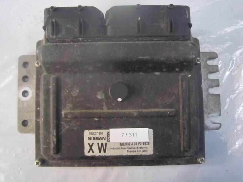 7-311 Centralina Motore Hitachi MEC37-300 MEC37300 MEC37-300 F2 6829 X W   NISSAN BENZINA MICRA