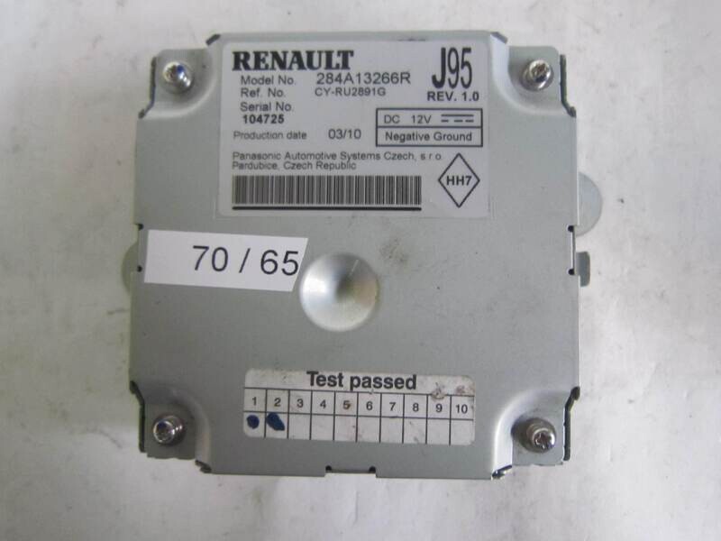 70-65 Modulo di Controllo Panasonic  284A13266R CY-RU2891G CYRU2891G J95      RENAULT  VARIE
