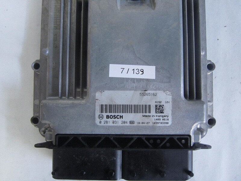 7-139 Centralina Motore Bosch 0 281 031 204 0281031204 55265162 1039T03398 JEEP Diesel RENEGATE 1.6