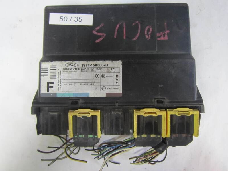 50-35 Body Computer Siemens 1S7T-15K600-FD 1S7T15K600FD 5WK4 8730FT83SA 5WK48730FT83SA FORD FOCUS