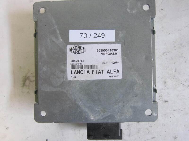 70-249 Modulo Nav Radio CD Player Magneti Marelli 50520764 503950410301 VSFGA2.01 ALFA ROMEO / FIAT / LANCIA VARIE