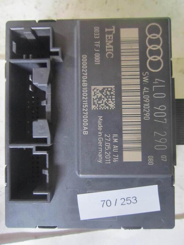 70-253 Modulo di Controllo Temic 4L0 907 290 4L0907290 0033 TFJ 0001 0033TFJ0001 SW : 4L0910290 AUDI Generica Q 7