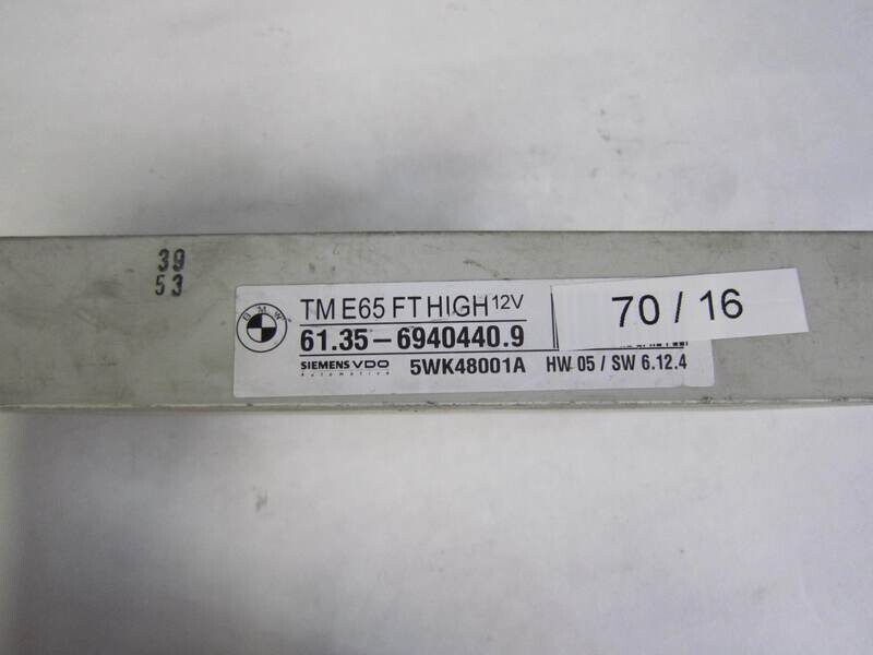 70-16 Centralina Porte Siemens 5WK48001A 61.35-6940440.9 613569404409 BMW SERIE 7