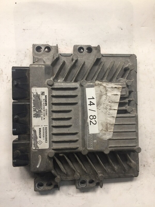 14-82 Centralina Motore Siemens S122326109A S122326109 A 8200565863 8200565863 8200592611 8200592611 SID301    RENAULT  MEGANE 1.5 DCI